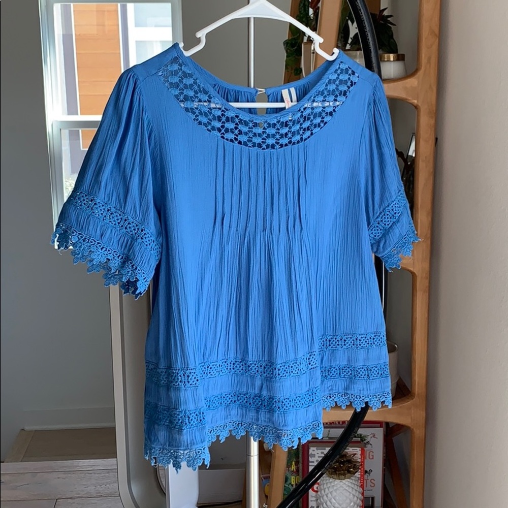 Frenchi Blue Top